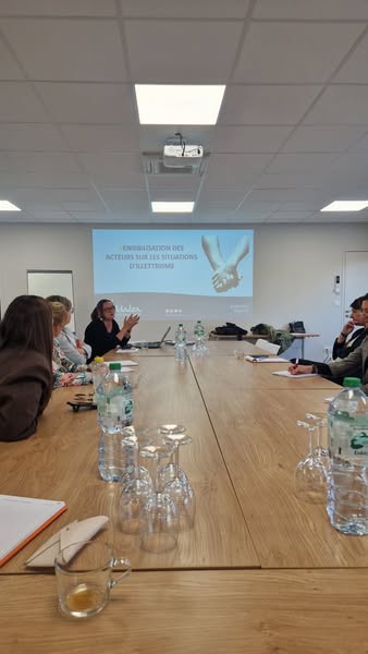 atelier de sensibilisation à l'illettrisme